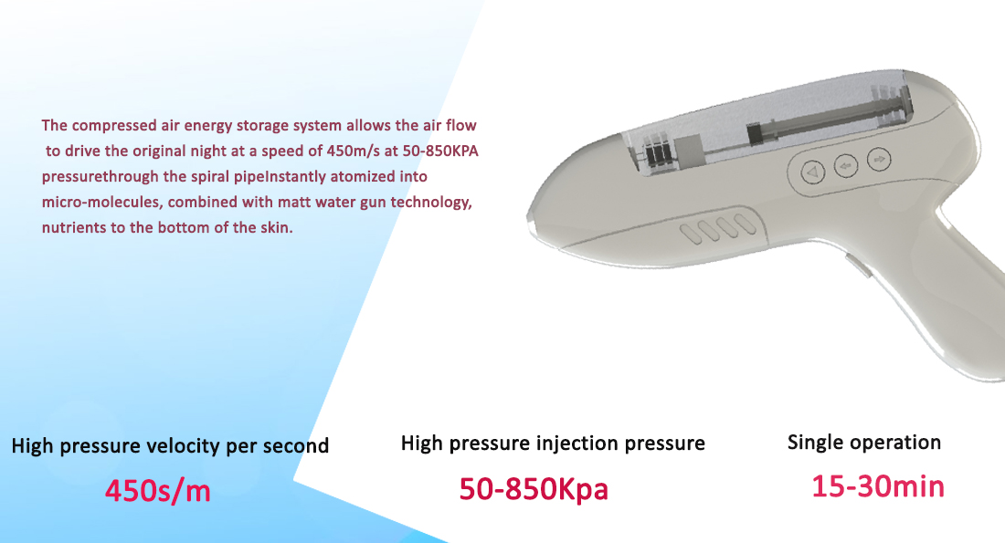 EMS RF Mesotherapy Machine Portable Mesotherapy No Needle Machine Microdermabrasion