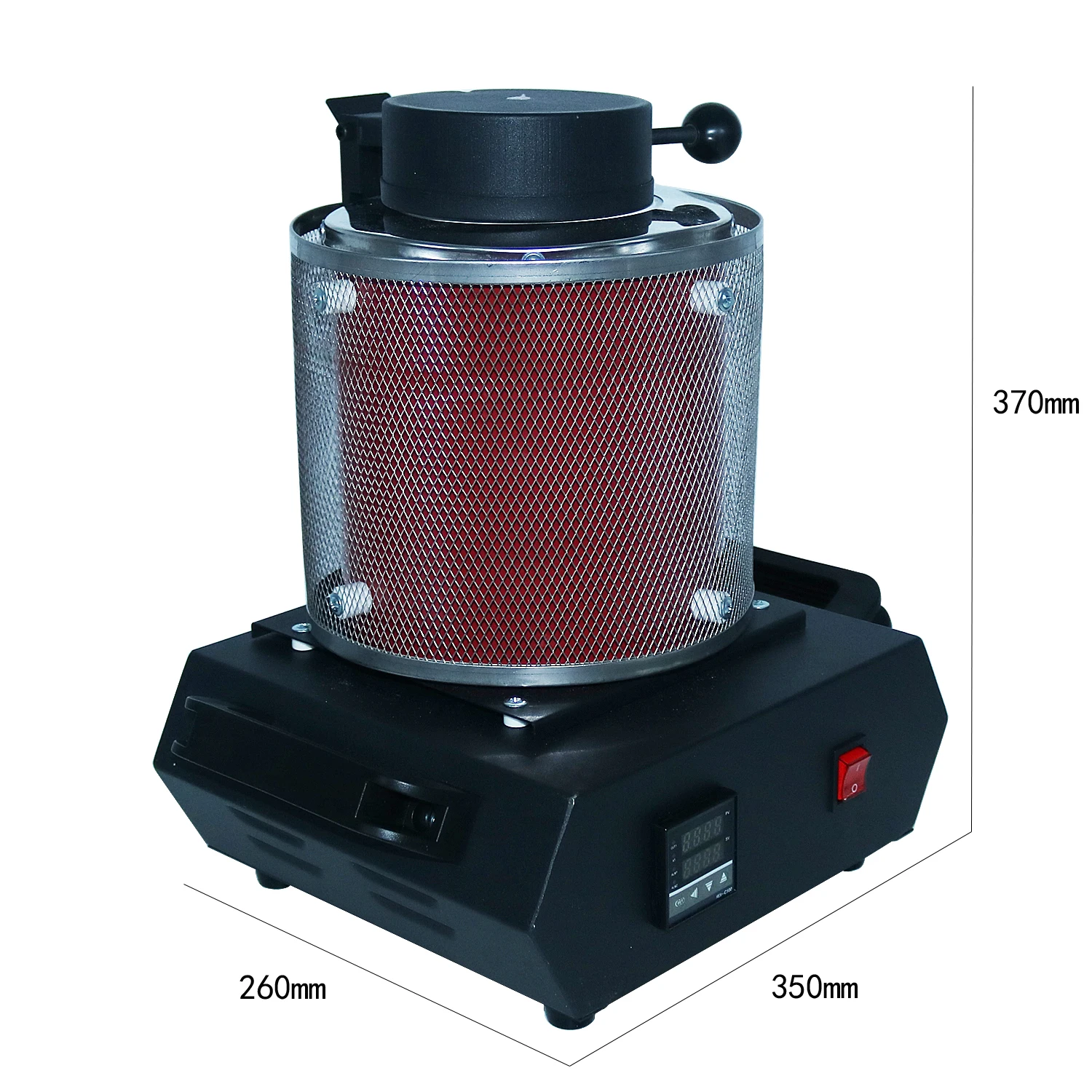 Tooltos Upgraded Gold Melting Furnace 1KG 2KG 3 KG Electric Digital Smelting Furnace 1150°C