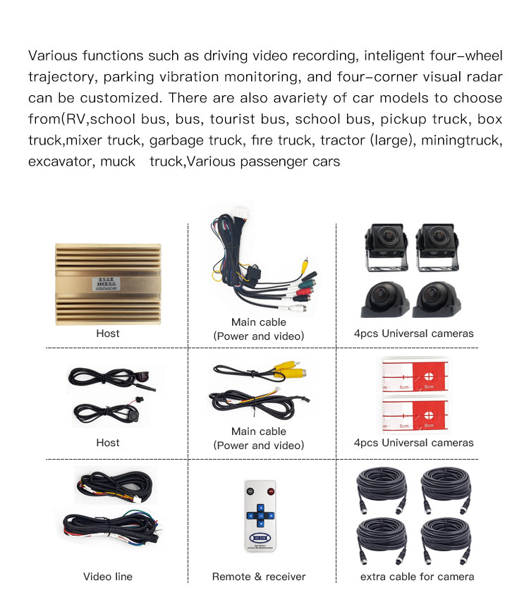 Sony IMX225 License Plate Reverse Camera Wireless For Pickup Trucks