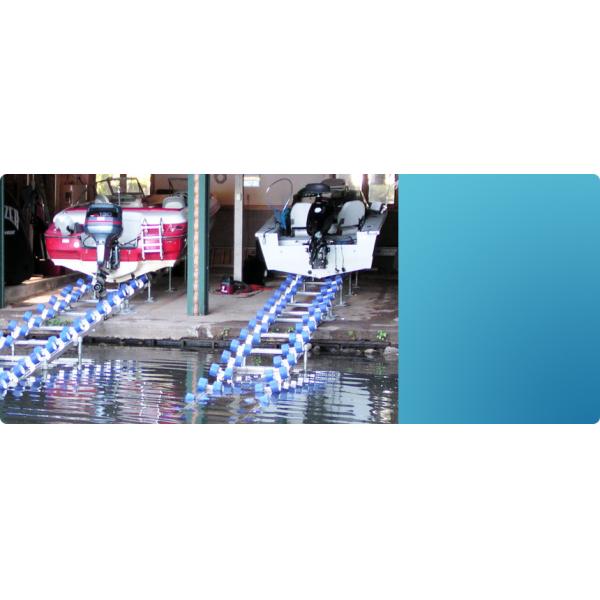 Quality shoredock Aluminum Rolling Cradle, for "Off Road" use, approx. 1/2 price of New Boat Trail for sale