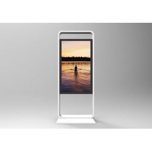  43&quot; - 55&quot; Indoor Lcd Kiosk Displays Double Face Type With Wifi Connecting Function Manufactures