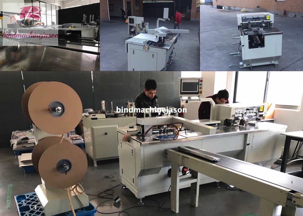 Duo ring binding machine with hole punching function PBW580 for calendar