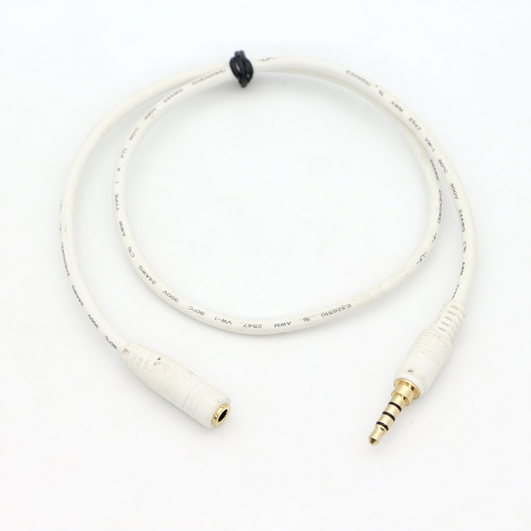 1m 2m 3m 5m 10m 3.5mm Audio Jack TRRS Male To 3.5mm TRRS Female Stereo Aux Audio Extension Cable