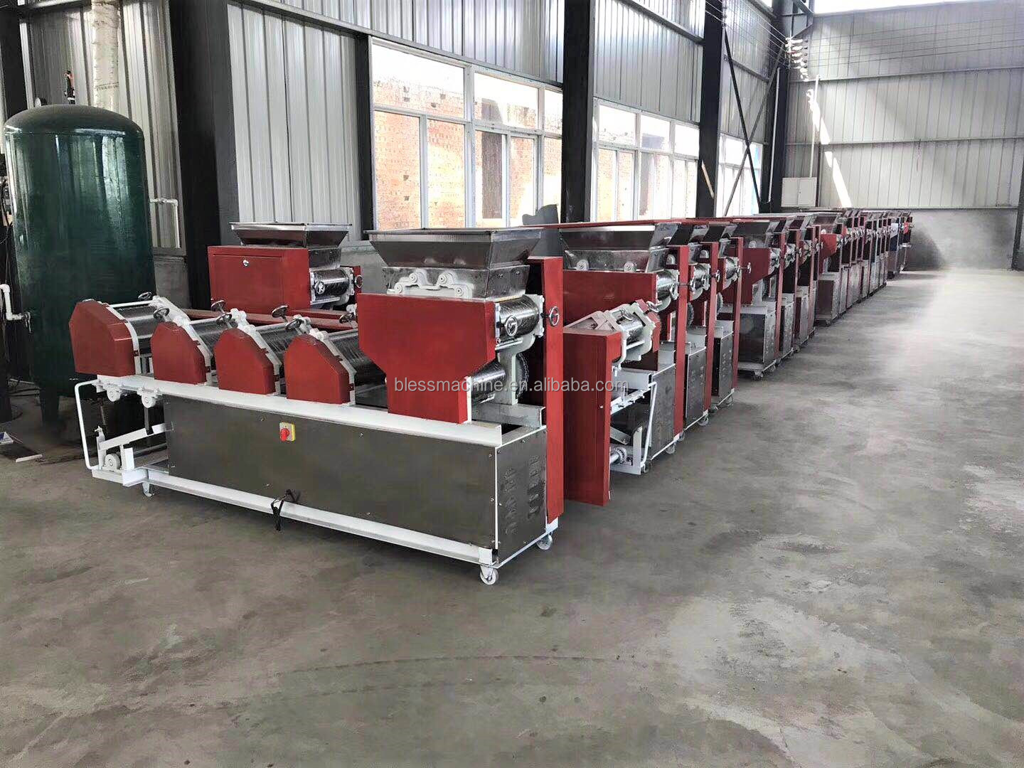 Customizable Full Automatic Dried/Wet Noodle Production Machine for Commercial Kitchen
