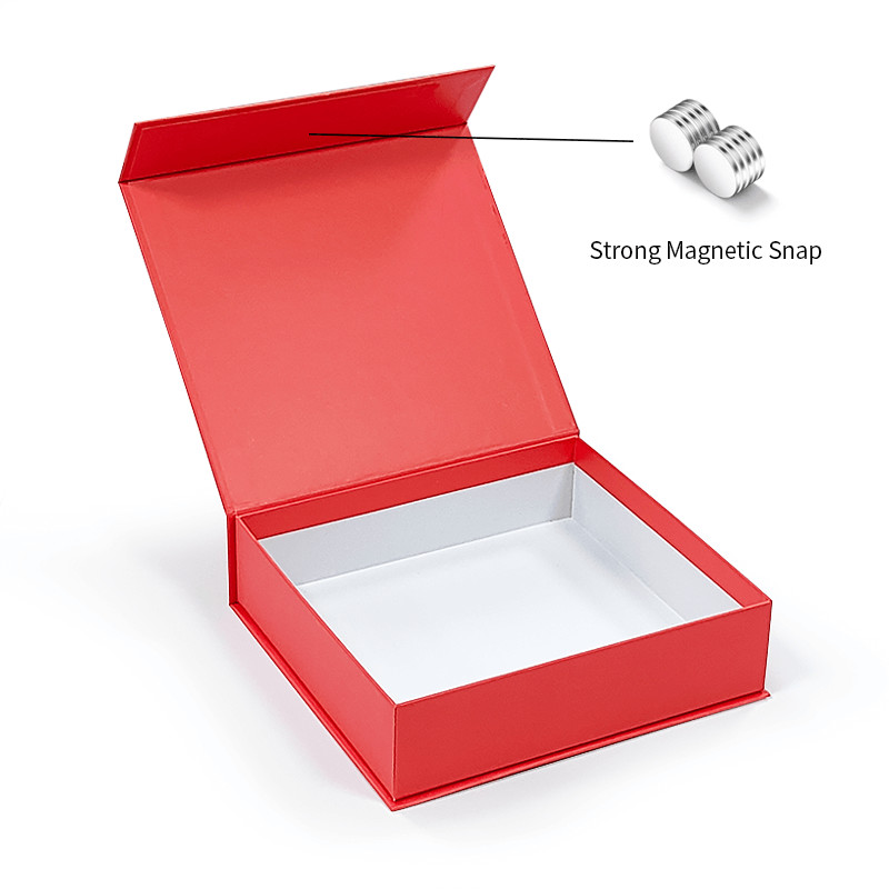 Personalized Luxury Gift Packaging Custom Magnetic Rigid Paper Box With Magnetic Flap