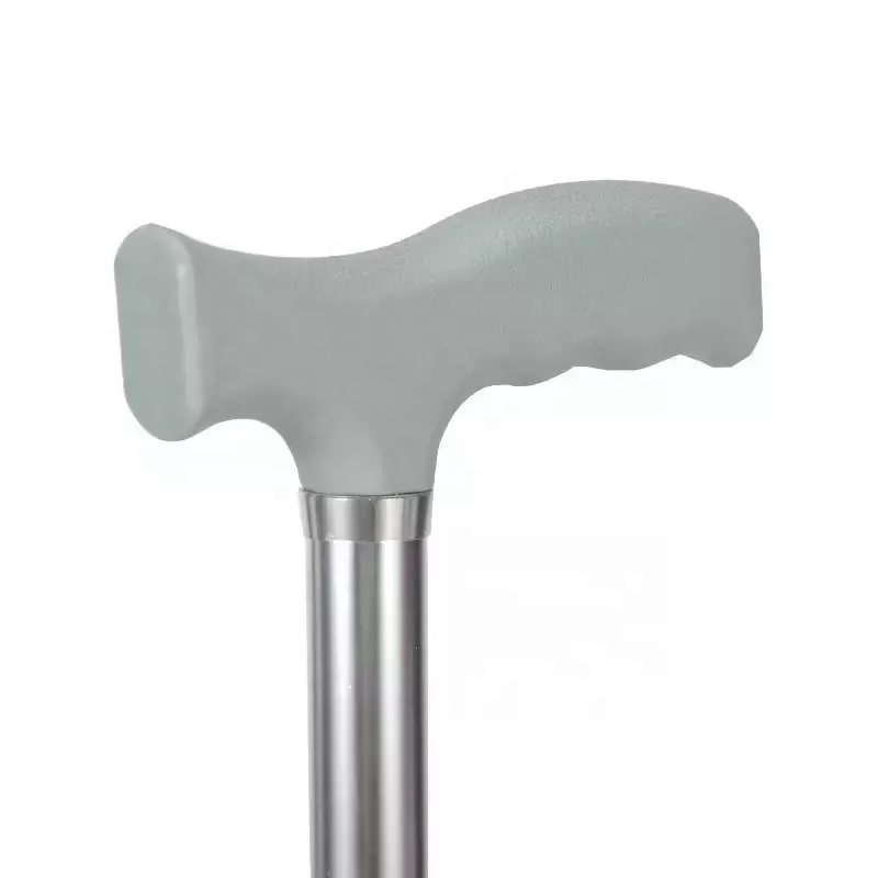 Walker & Rollator cruch walker Mobility Aluminum Alloy Stainless Steel Crutch Elderly Adjustable Walking Stick