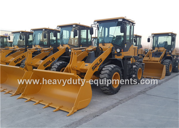 SDLG wheel loader LG918 Yuchai engine with 1 , 8 tons loading capacity