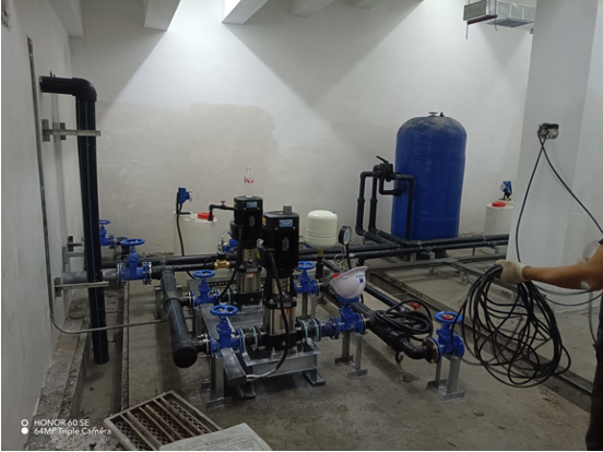 Smart Integrated Commercial Rainwater Harvesting Equipment 1000L For Water Treatment