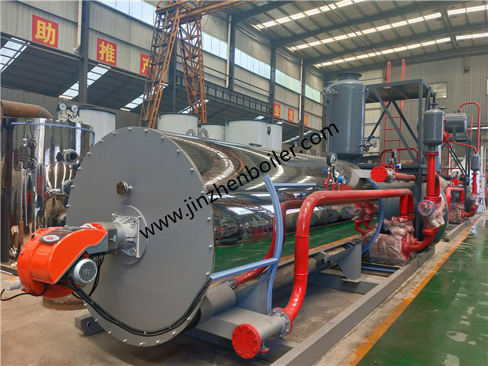 500000 Kcal Horizontal Oil/Gas Fired Package Thermal Fluid Heaters/Boilers For Heat Exchanger