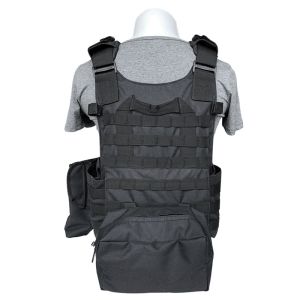 Multi-function Protective Vest With Molle System and Pouches for Body Safety in