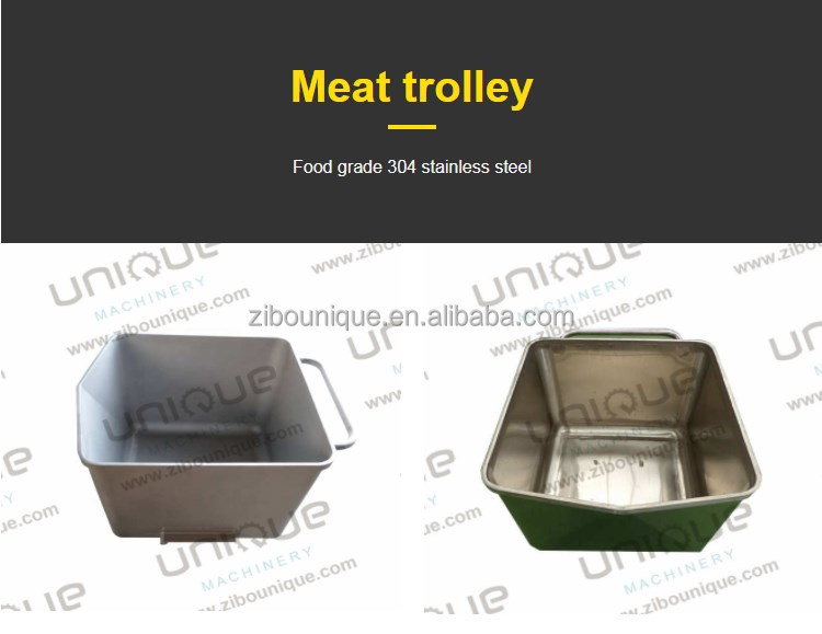 Stainless Steel 304 Meat Cart for Restaurant and Durable Slaughter House Operations