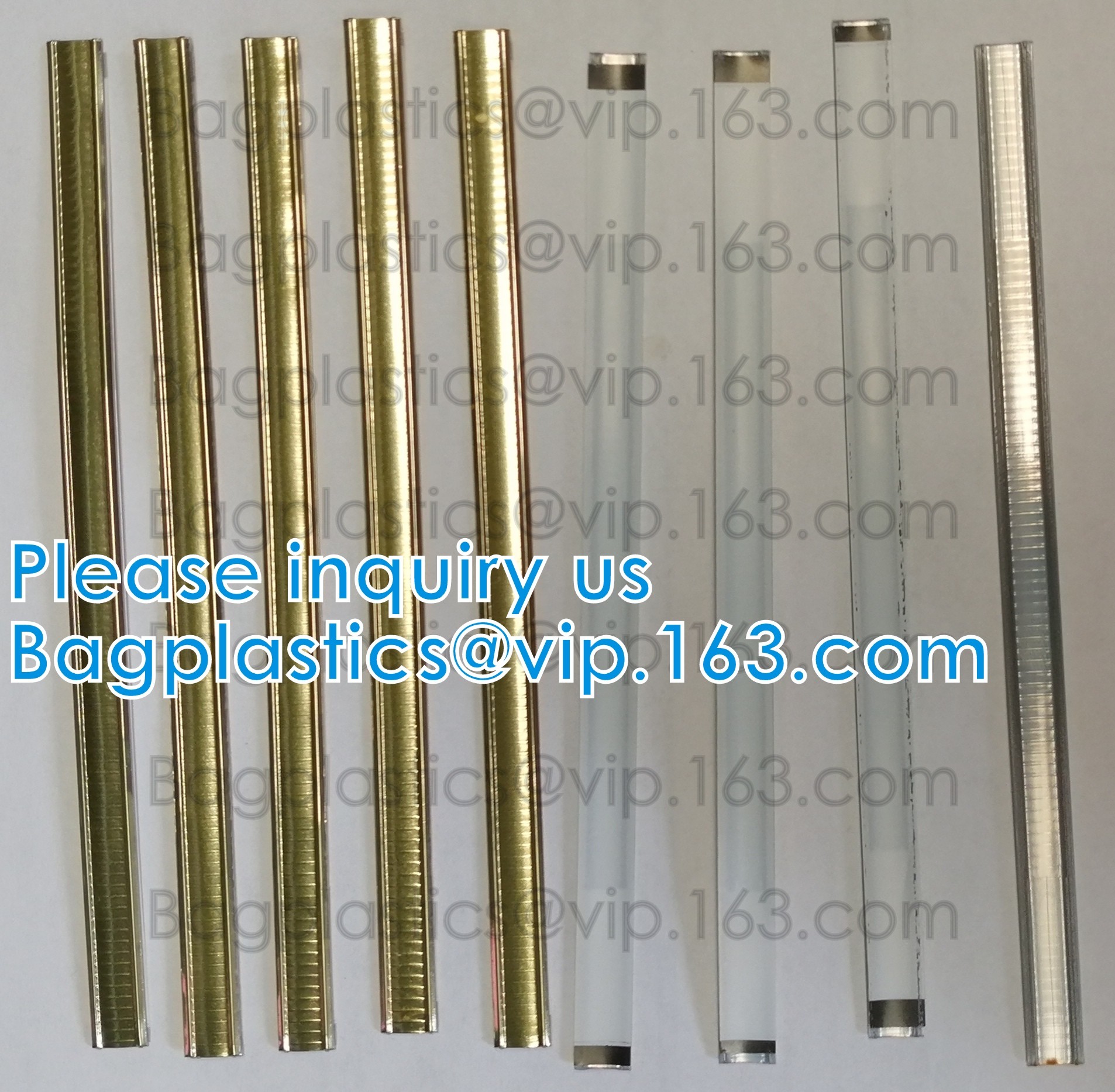 Aluminium Foil Tin Tie Twist Tie Peel And Stick Bag Sealing Coffee Tin Tie Plastic Tin Ties With Adhesive