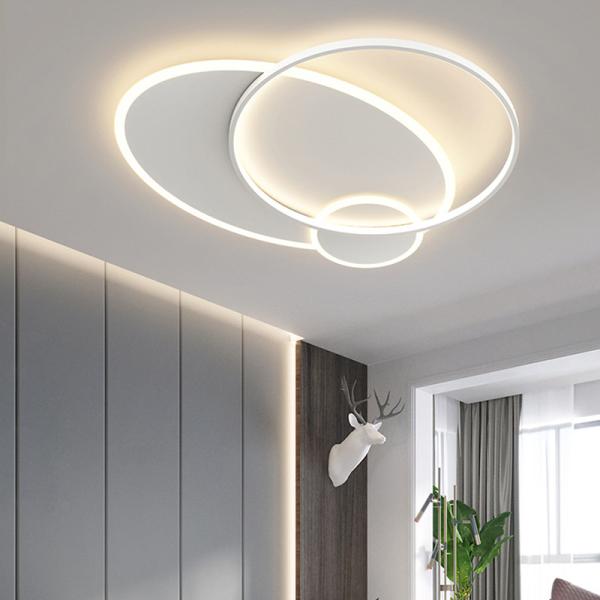 Modern Minimalist Ceiling Lights Living Room Art Bedroom Recessed White Ceiling
