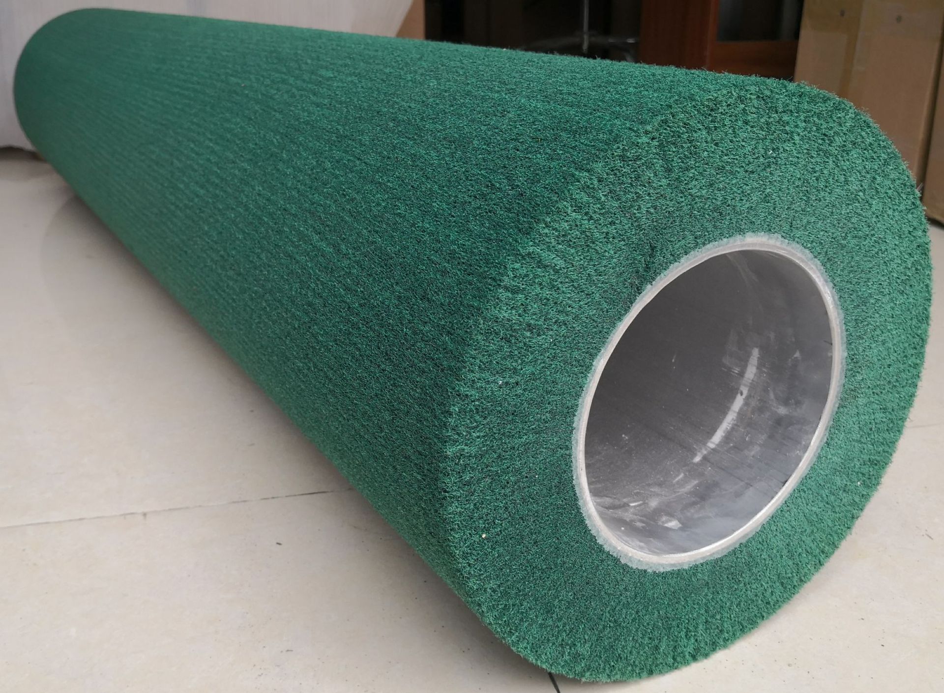 Non Woven Roller Brush Sanding Machine Dedicated Wire Drawing Roller