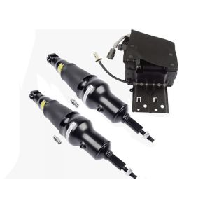 China 53400 1LA4A 53400 1LA4B For Nissan Armada 2017-2020 Infiniti QX56 QX80 2011-2017 Rear Air Suspension Shocks + Air Suspension Compressor Pump. on sale