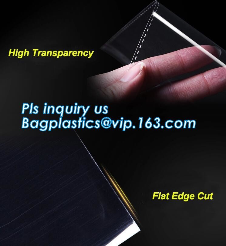clear opp/cpp three side seal bag for beans,biscuits,cookies,pp cpp self-adhesive poly bag with glue tape,CPP BOPP plast