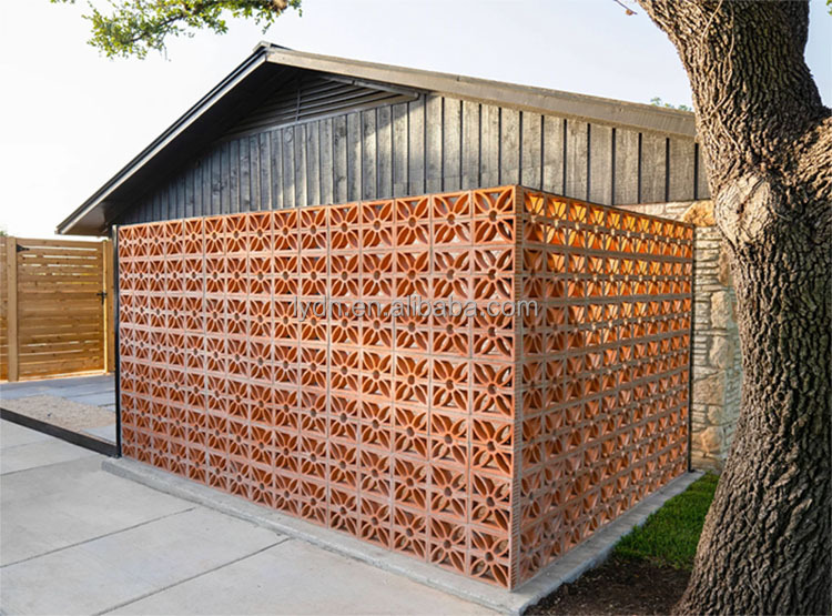 Cement Exterior Wall Blocks Decorative Sun Brick Artificial Hollow Bricks