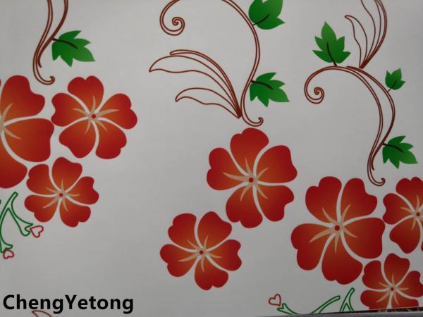 Color Flower Printing Prepainted Galvanized Steel Coil Use In House Interior