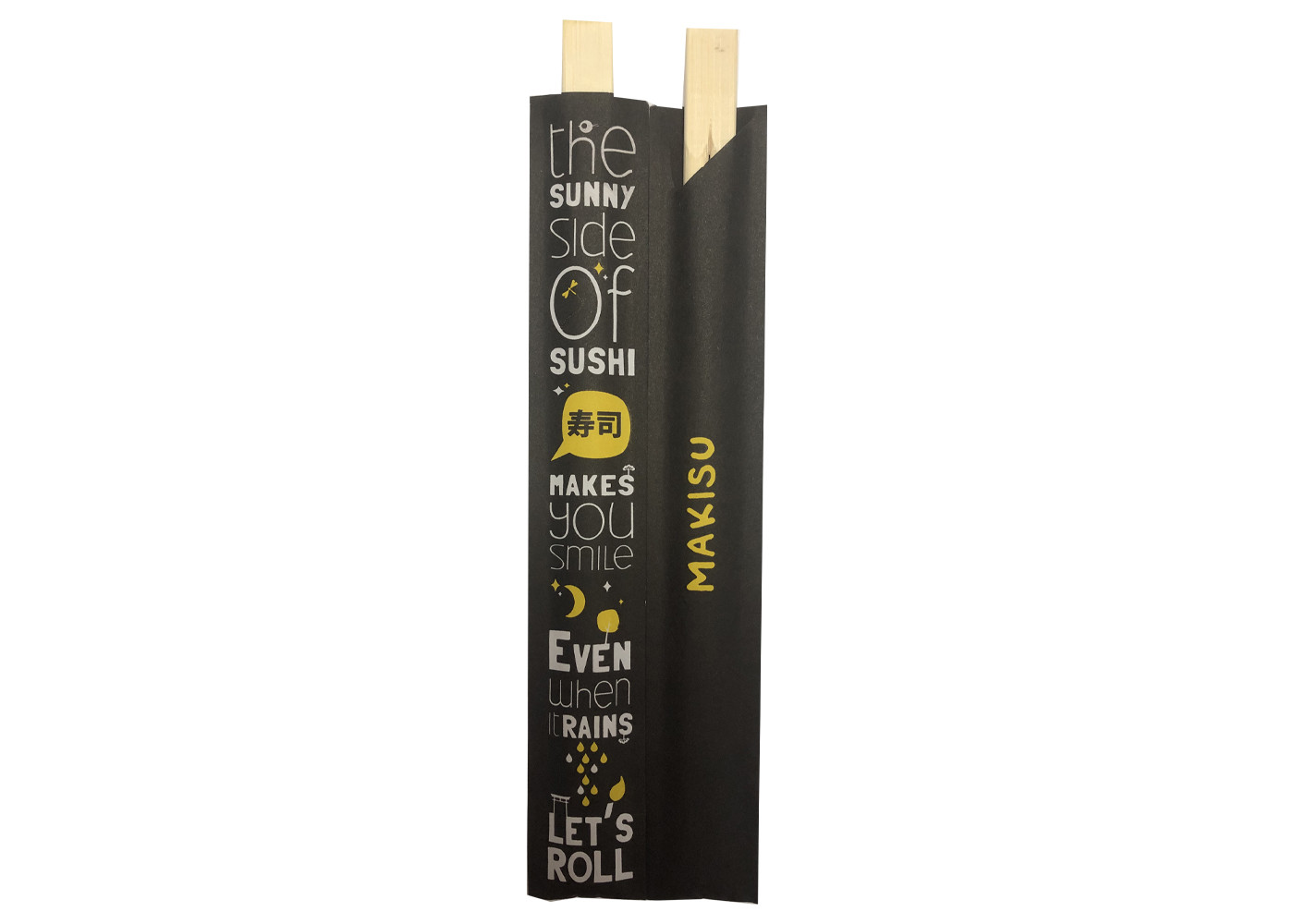 24cm Length Disposable Nan Bamboo Sushi Chopsticks
