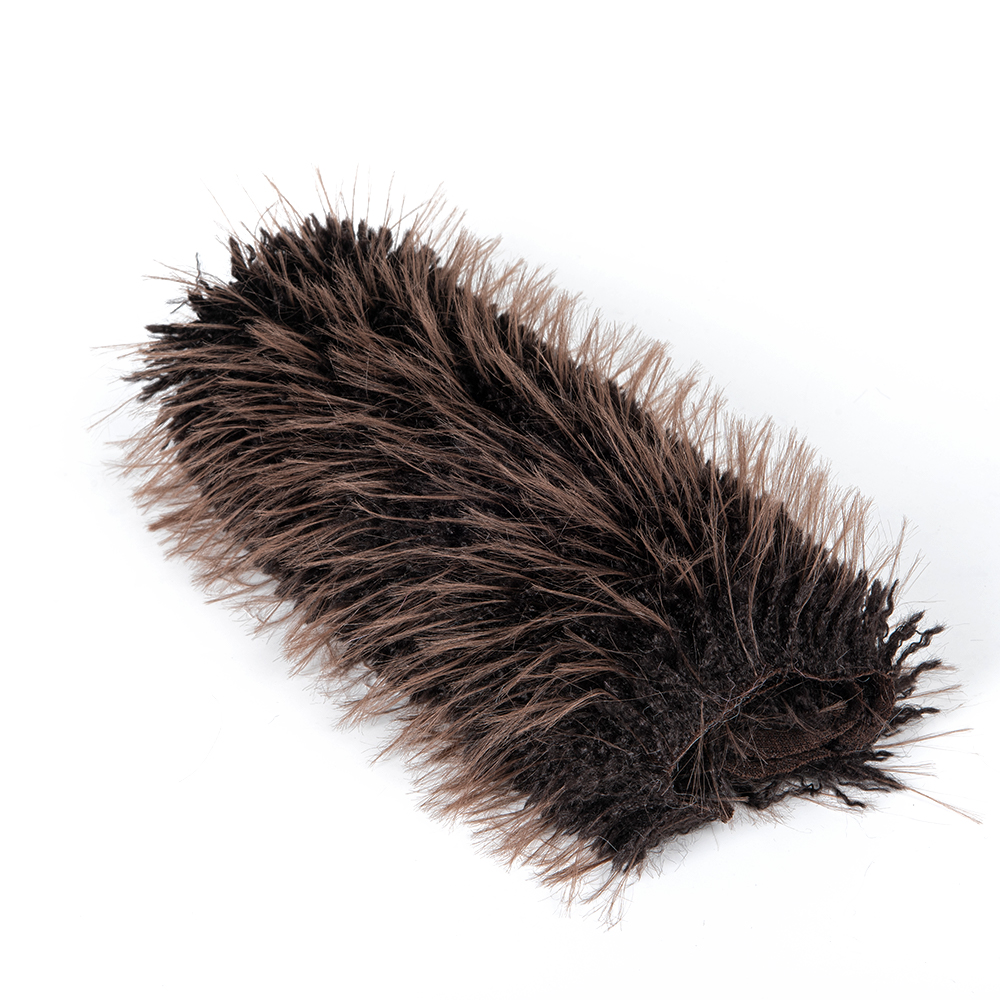 ODM Soft Artificial Fox Fur Fabric for Lady Coats and Jackets in 58/60" Width