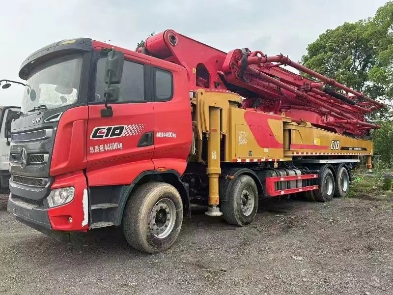 Good Origional Condition 95% Near New Pump 2020 Sy 62m Concrete Pump Batching Plant Used Heavy Equipments