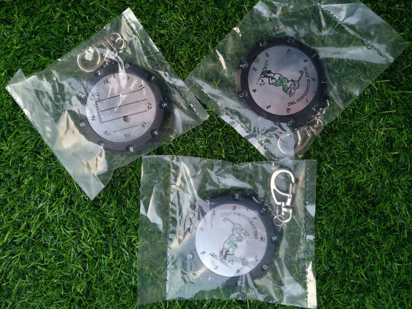 golf scorers , golf scorer , plastic golf scorer with round