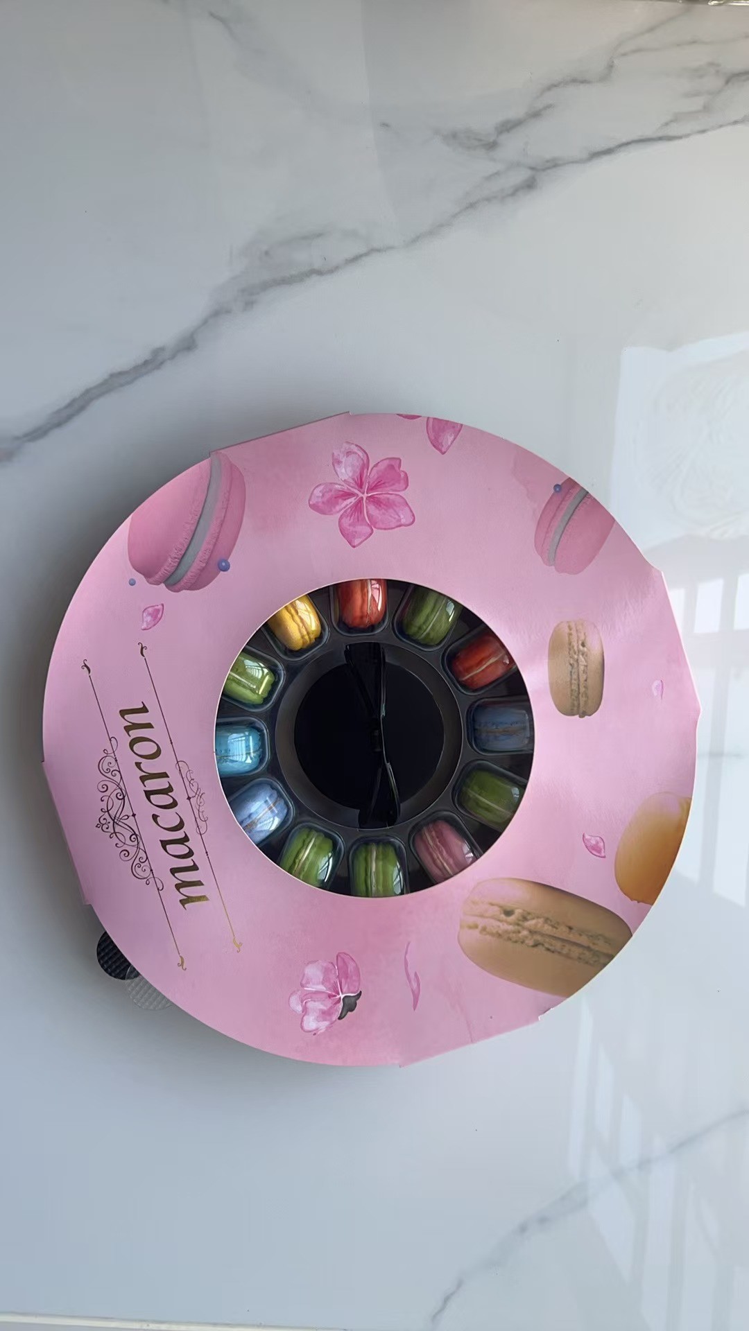 Macaron 33-grain Packaging Transparent Macaron Tray Packaging Manual Box Macaron Packaging Portable Macaron Packaging Transparent Box Macaron