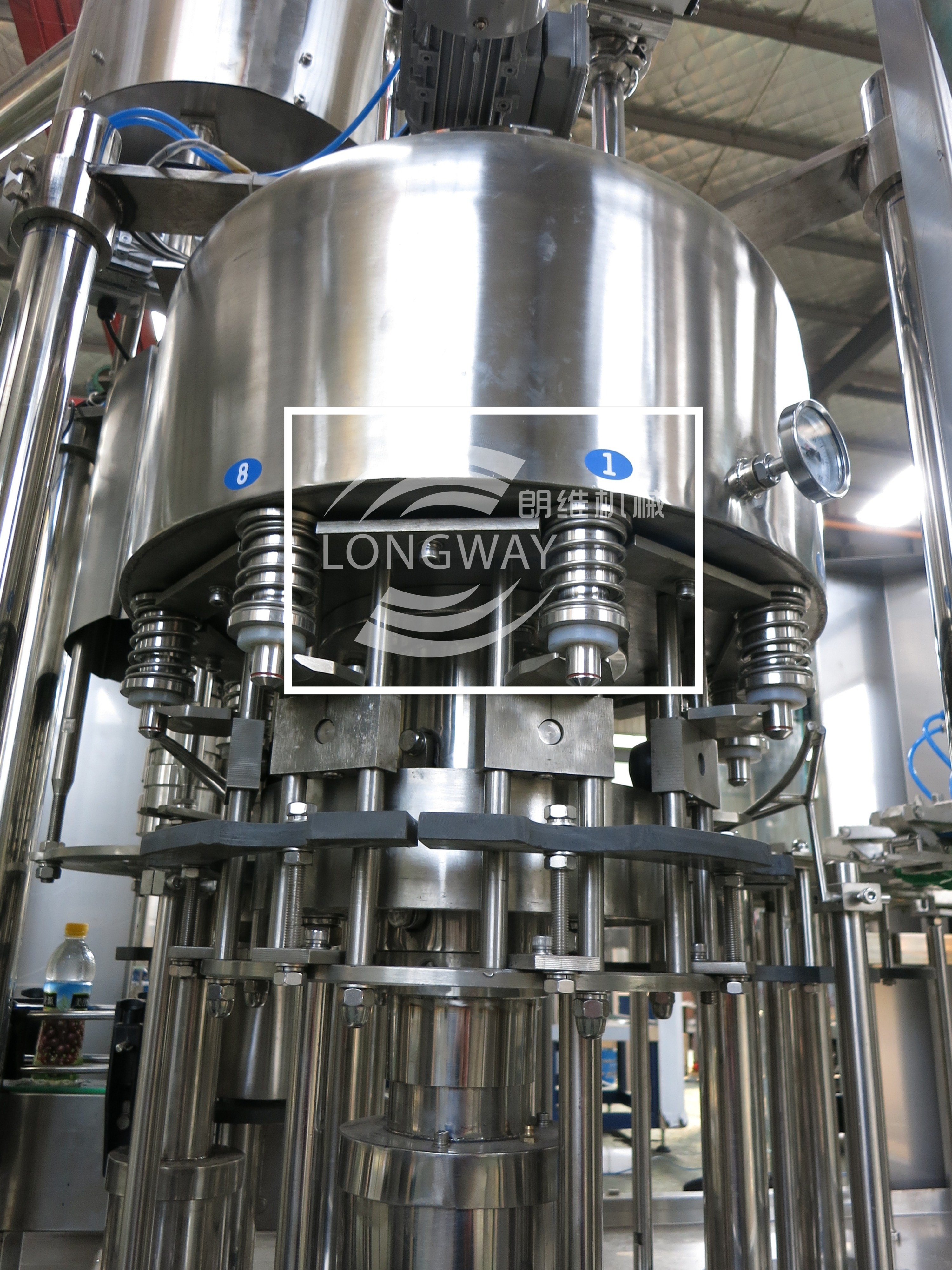 RASPBERRY BLUEBERRY JUICE FILLING CAPPING MACHINE THREE IN ONE MACHINE WITH SMALL PULP
