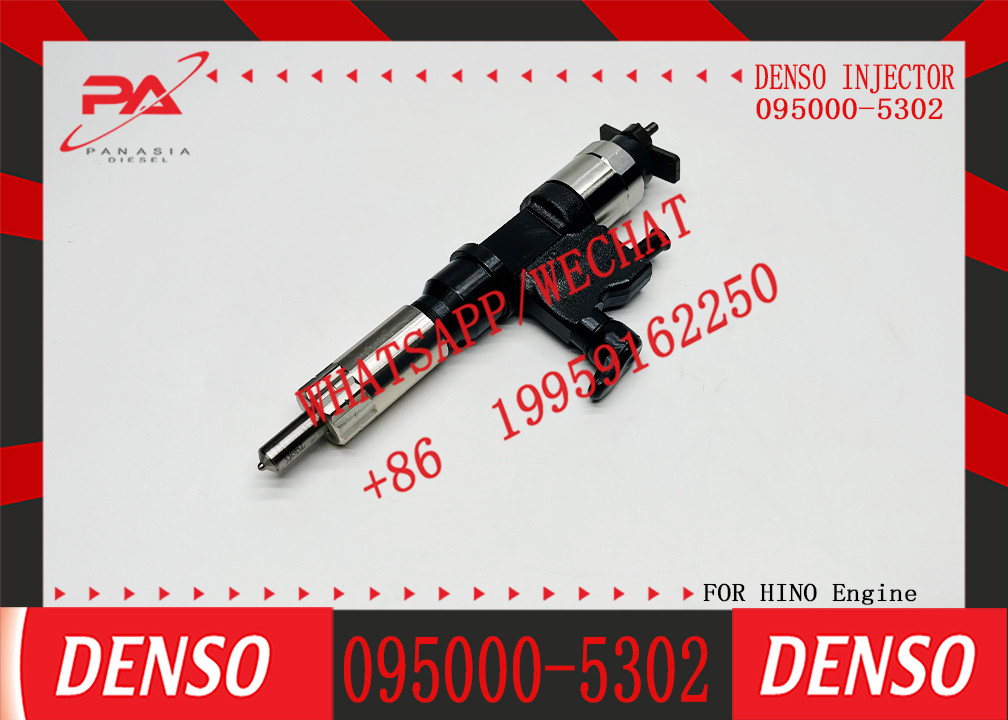 Fuel Injector 095000-5302 23670-E0131 0950005302 Compatible with Hi-no Diesel Engine J08E