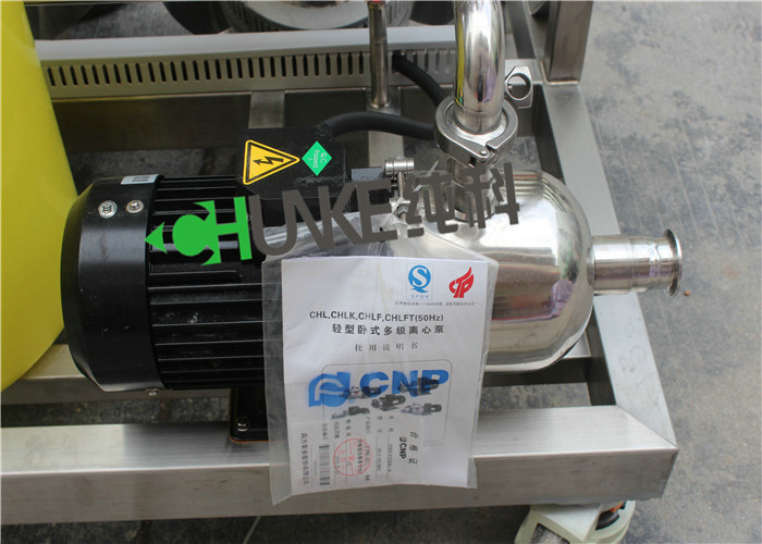 1T/H Ss304 EDI Water Treatment Plant , Two Stage Reverse Osmosis System Plus PH Dosing System