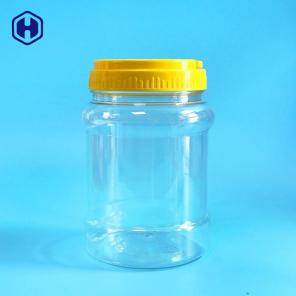 Single Handle Leak Proof Plastic Jar Aluminium Foil Sealing Non Spill