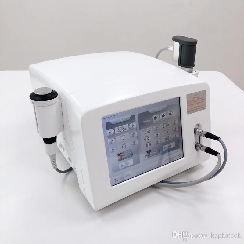 UltraShock 2 in 1 Penumatic shockwave Machine Ultrasound Physiotherapy For Body Pain Relief