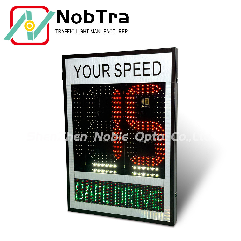 12VDC Traffic Warning Radar Sign With YOUR SPEED