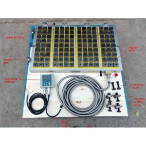 Oem 590x1000mm Rectangular electro Permanent Magnetic Chuck 80mm Height