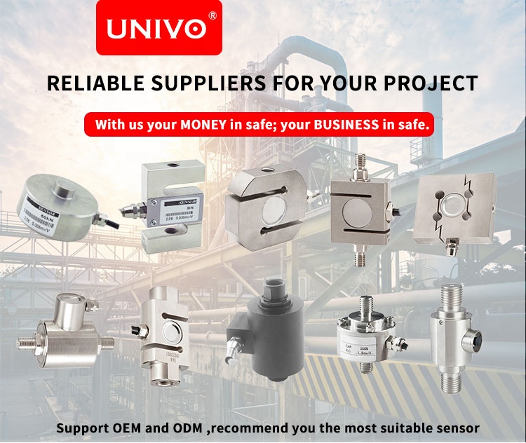 UBWP308Y Tension And Compression Weighing Gravity Sensor Rated Load 100-2000 KN