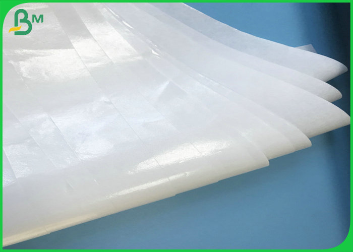 Moisture proof 40gsm 50gsm +10g PE Coated Paper Roll For Packing Candle