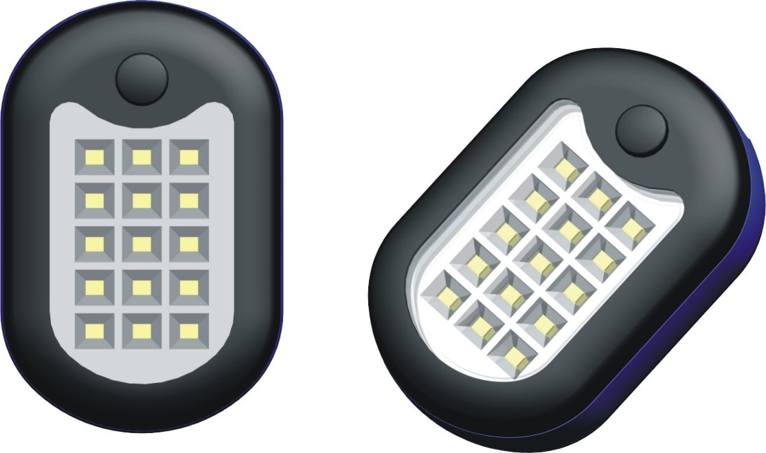 Magnetic Mounting Car Portable LED Work Lights with Non - Slip Silkgrip Finish