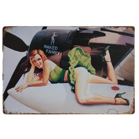 20*30cm Cafe Club Decor European Funny Tin Sign Poster Custom Metal Sign Wall