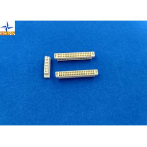 Dual Row Wire To Pcb Connectors 1.0mm Pitch Connector A1004H Housing With Bump