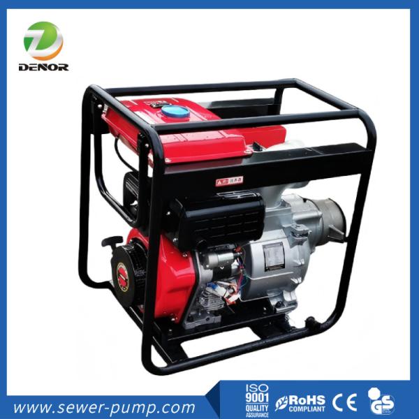 5 HP Portable Diesel Pump 4 Inch 6 Inch Agriculture Irrigation Mobile Water Pump