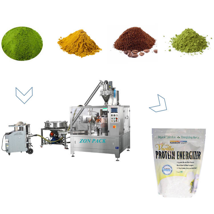Stand Up Pouch 5000g Red Chilli Powder Packing Machine