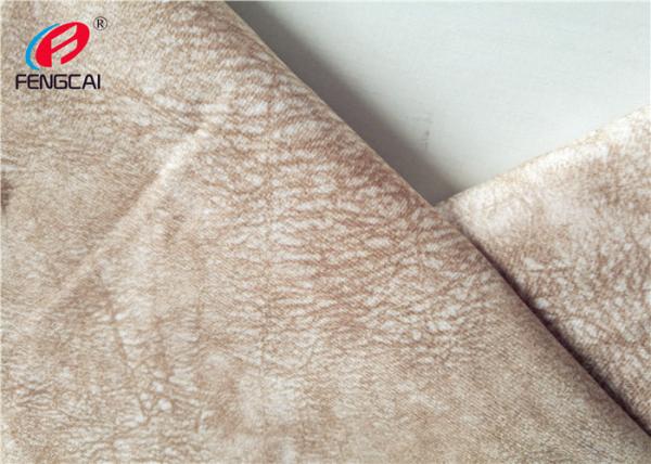 100 Waterproof Garment Micro Suede Polyester Fabric For Jacket , Customized