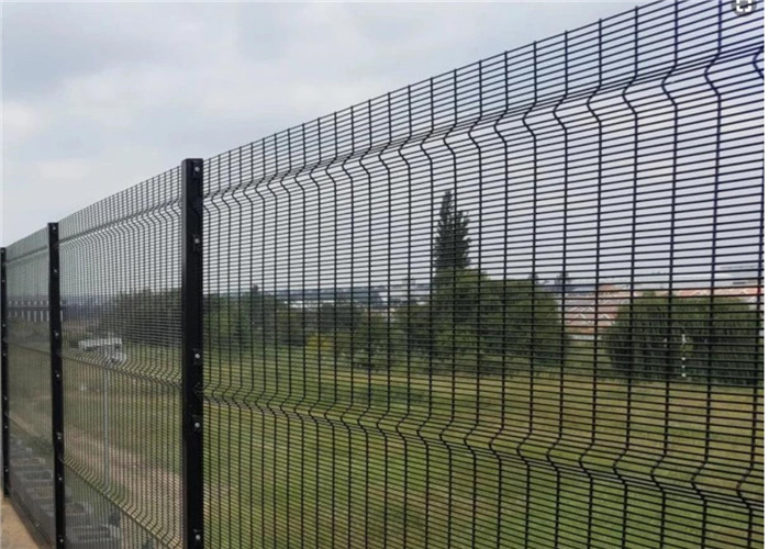 Galvanized Steel Durable 358 Anti Climb High Security Anti Theft Wire Mesh Fence