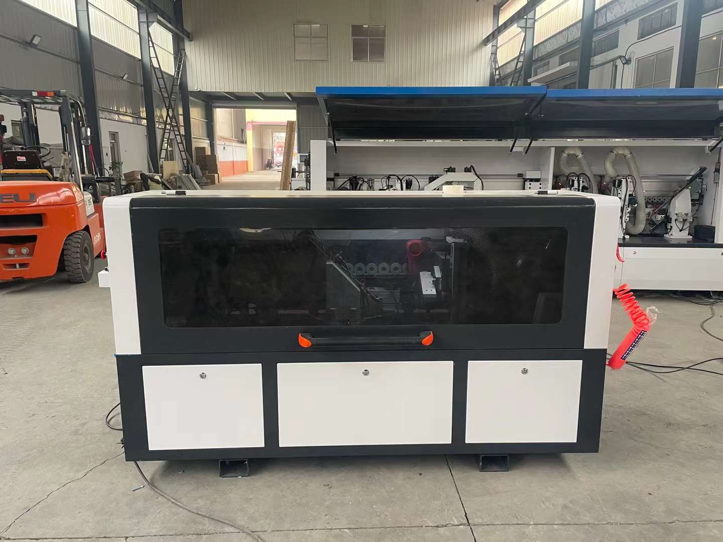 Automatic Woodworking Edge Banding Bander Machinery M4 ES-4 S400 with Gluing Function
