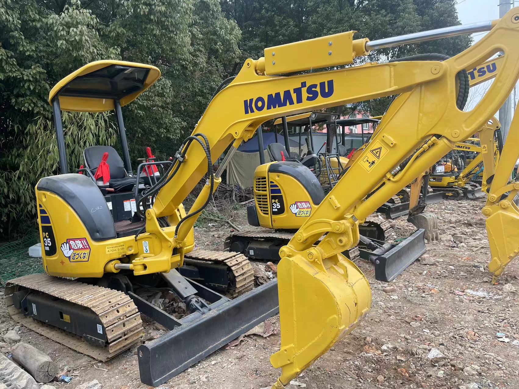 Used Excellent condition komatsu pc35 in stock now , Used komatsu excavator , Komatsu pc35 pc55 pc56 pc70 china Cheap excavator