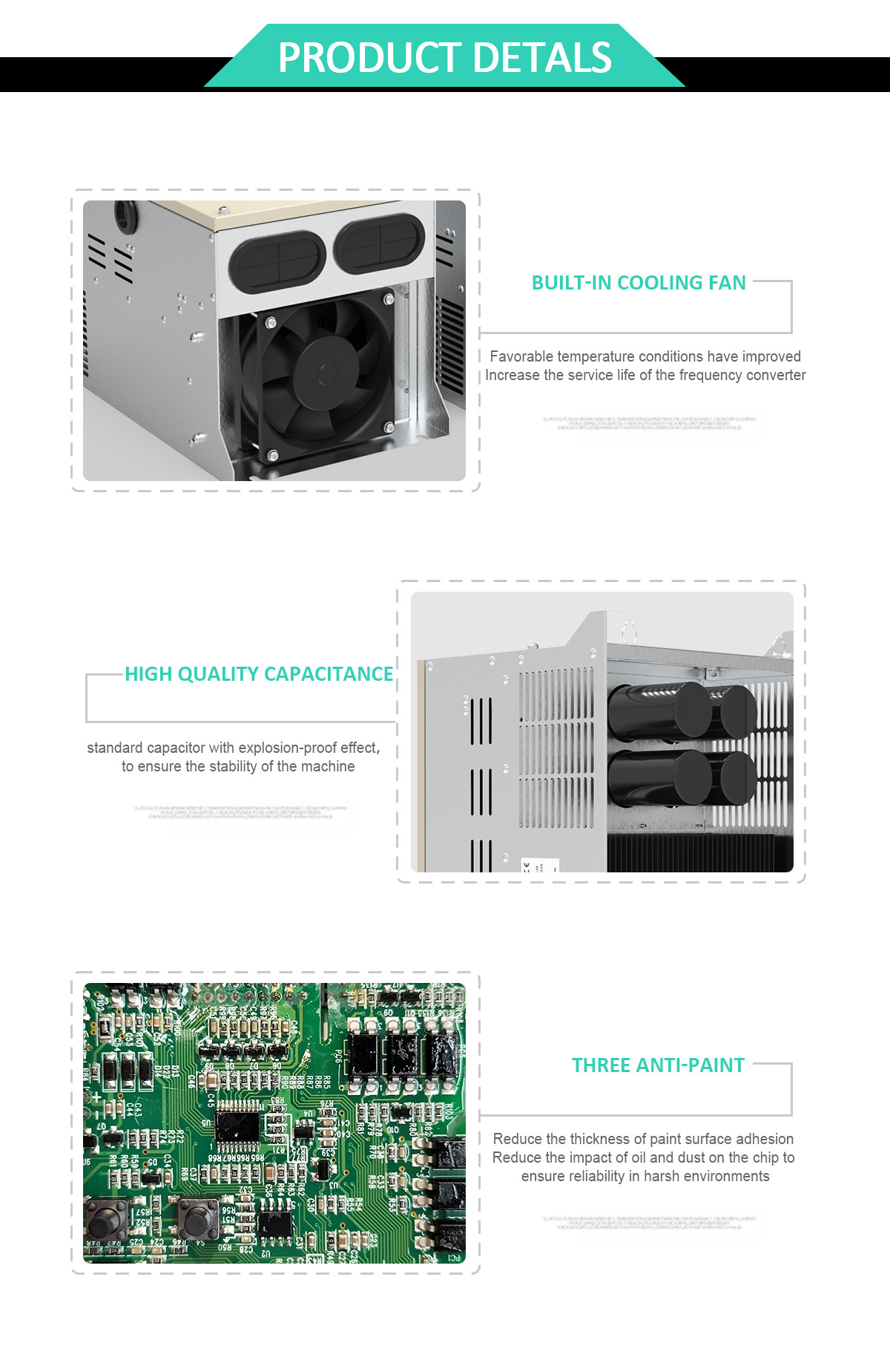 15kw 18.5kw 22kw Three Phase Frequency Inverter Varibale Frequency Drive 220v 380v