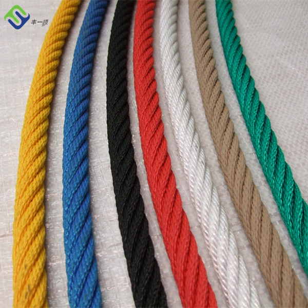 High Uv Resistance 16mm Polyester Combination Rope Playground Climbing Net Rope
