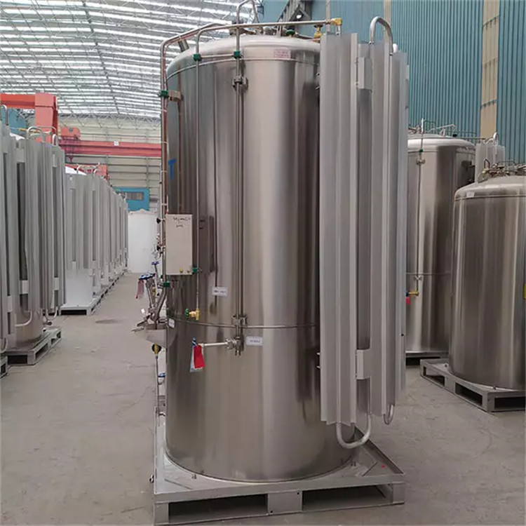 Nitrogen Oxygen Storage Micro Bulk Cryogenic Liquid Tanks 3000L