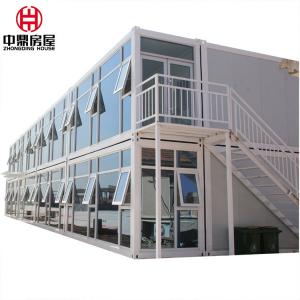  Customized Color Steel Modular Small Homes Prefabricated House with Solar and Plumbing Manufactures