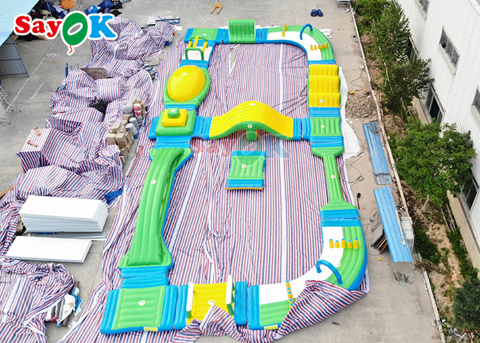 20x30m Inflatable Water Pool Obstacle Course Sport Games Digital Pringting